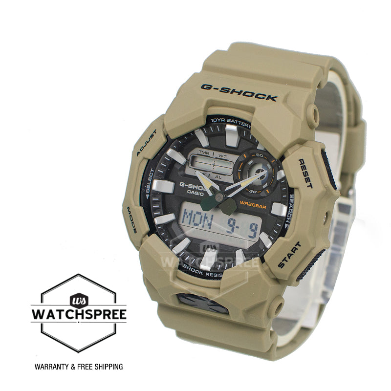 Orologio Casio G-Shock Classic sabbia con lancette e digitale GA0105AER Orologio Casio G-Shock Classic sabbia con lancette e digitale GA0105AER