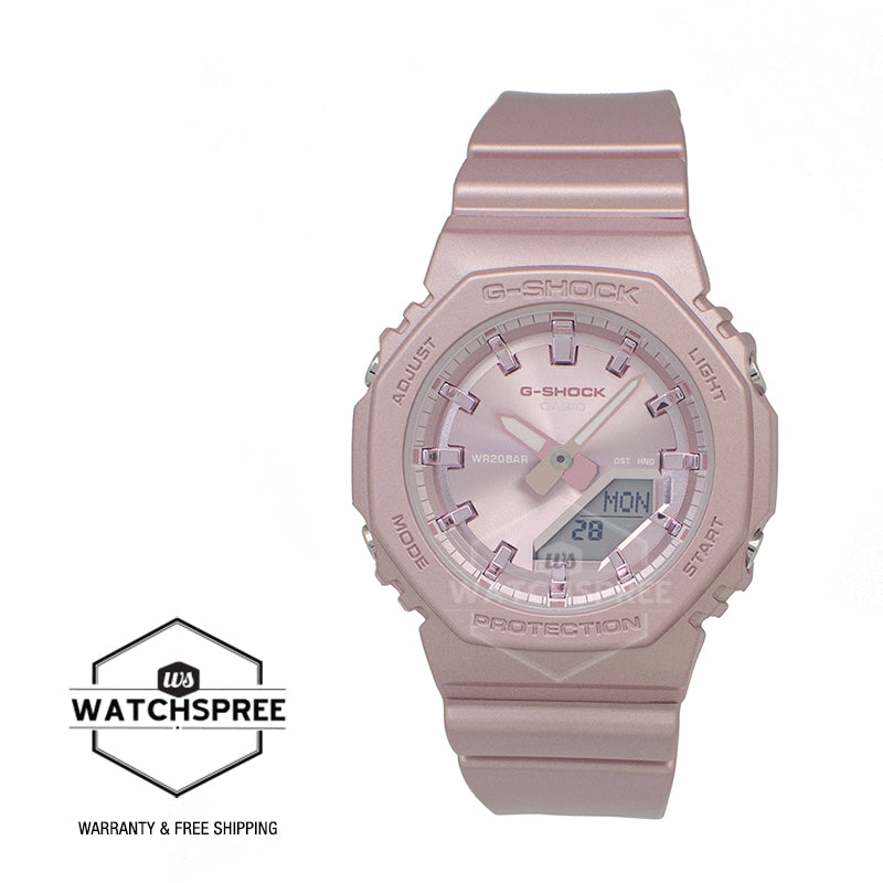 G-Shock GMA-P2100ST-7AER: Orologio Multifunzione Donna Dal Design Unico E Resistente! Stile Sportivo Con Cassa Bianca, Display Analogico-Digitale E Resistenza Fino A 200m. L'Orologio Che Non Passa Inosservato! - 4