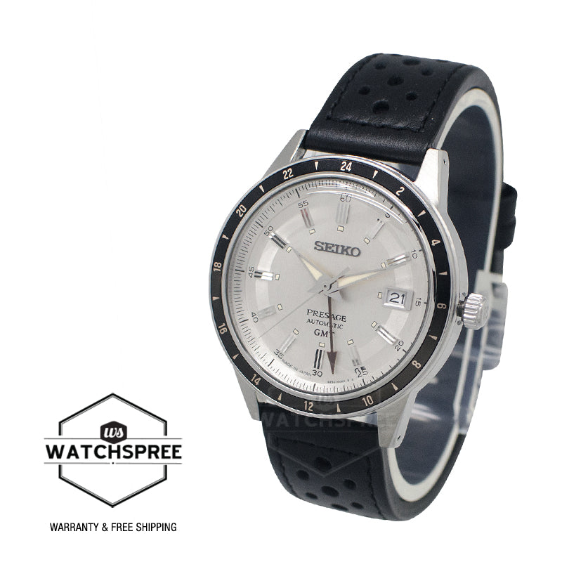 Seiko Presage (Japan Made) Automatic GMT Style60's Watch SSK011J1 (Not For EU Buyers) (LOCAL BUYERS ONLY)