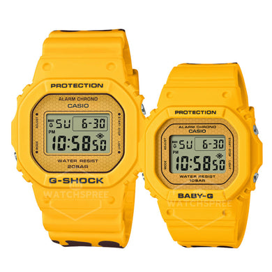 Casio G-Shock & Baby-G Honey-Inspired 2022 Limited Models SLV22B-9D SLV-22B-9D SLV-22B-9 [Couple Watch Set] Watchspree