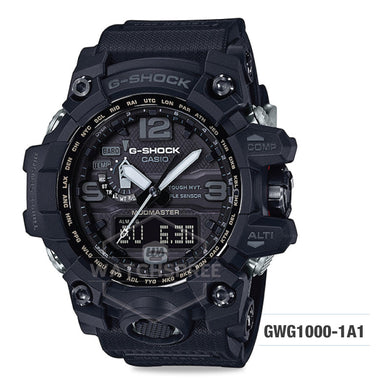 Casio G-Shock Master of G Series Mudmaster Black Resin Strap Watch GWG1000-1A1 GWG-1000-1A1 Watchspree