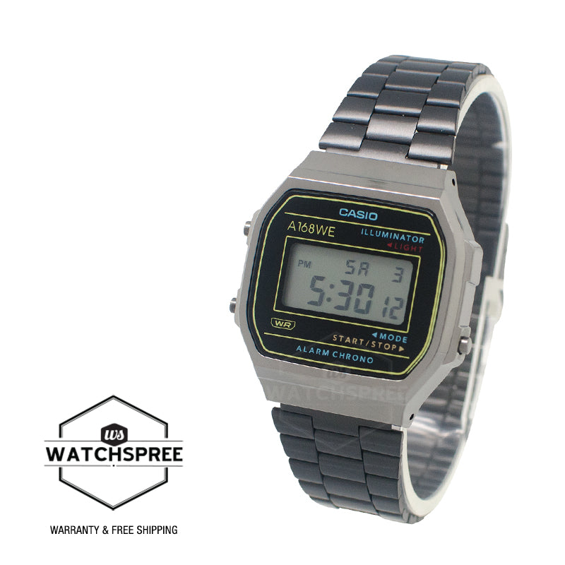 Casio Digital Vintage Heritage Colours Series Original '80s Touch SL-800 Design Watch A168WEHB-1A