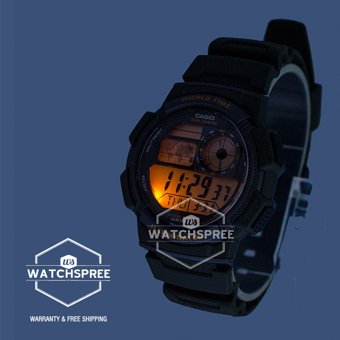 Casio Men's Standard Digital Sports Watch AE1000W-3A AE-1000W-3A
