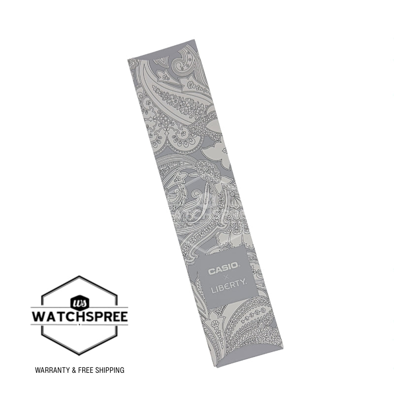 Casio Analog-Digital Vintage Style Square Dial Liberty Collaboration Model Dual Time Stainless Steel Band Watch AQ230ELT-7A AQ-230ELT-7A