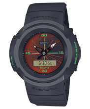 Load image into Gallery viewer, Casio G-Shock AW-500 Lineup Music Night Tokyo Series Black Resin Band Watch AW500MNT-1A AW-500MNT-1A
