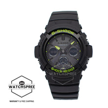 Load image into Gallery viewer, Casio G-Shock AWR-M100 Lineup Special Color Models Black Resin Band Watch AWRM100SDC-1A AWR-M100SDC-1A
