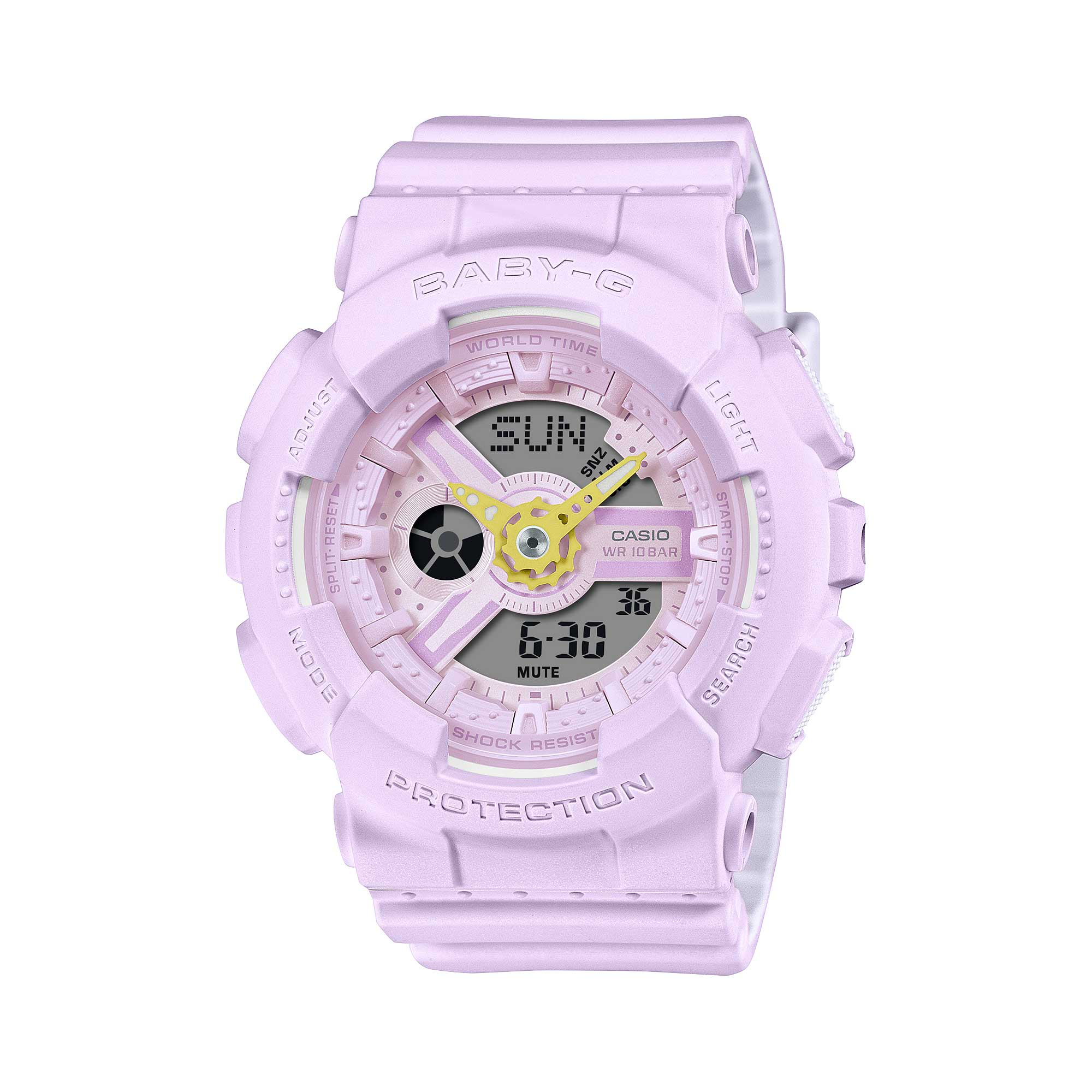 Casio Baby-G BA-110 Lineup Purple Resin Band Watch BA110AH-6A BA-110AH-6A