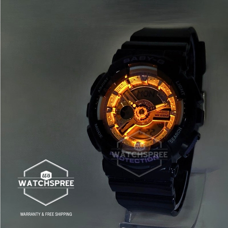 Casio Baby-G BA-110 Lineup Metallic Colour Series Blue Resin Band Watch BA110MC-2A BA-110MC-2A
