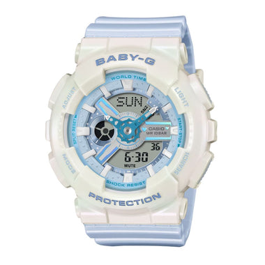 Casio Baby-G BA-110 Lineup Pastels Dreamy Series Blue Resin Band Watch BA110PD-2A BA-110PD-2A