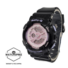 Load image into Gallery viewer, Casio Baby-G BA-110 Series Swirl Color Series Black Resin Band Watch BA110PL-1A BA-110PL-1A
