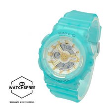 Load image into Gallery viewer, Casio Baby-G BA110 Series Special Colour Models Semi Transparent Blue Resin Band Watch BA110SC-2A BA-110SC-2A
