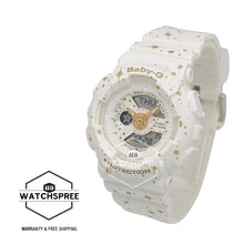 Load image into Gallery viewer, Casio Baby-G BA-110 Starry Sky Series Matte White Resin Band Watch BA110ST-7A
