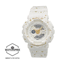 Load image into Gallery viewer, Casio Baby-G BA-110 Starry Sky Series Matte White Resin Band Watch BA110ST-7A
