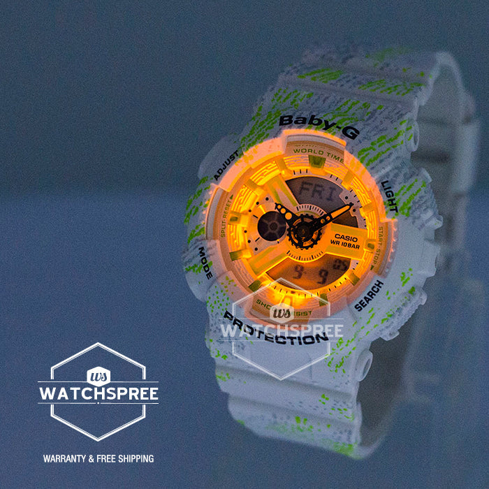 Casio Baby-G BA110 series Sports Fashion Theme Watch BA110TX-7A