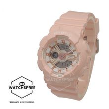 Load image into Gallery viewer, Casio Baby-G BA110 Series Rose Gold Metallic Pink Resin Band Watch BA110RG-4A BA-110RG-4A BA110XRG-4A BA-110XRG-4A
