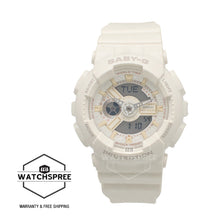 Load image into Gallery viewer, Casio Baby-G BA-110 Lineup Sweet Collections Chocolate Matte Off-White Watch BA110XSW-7A BA-110XSW-7A
