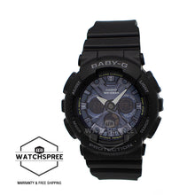 Load image into Gallery viewer, Casio Baby-G Standard Analog-Digital BA-130 Brilliantly Series Black Resin Band Watch BA130-1A2 BA-130-1A2
