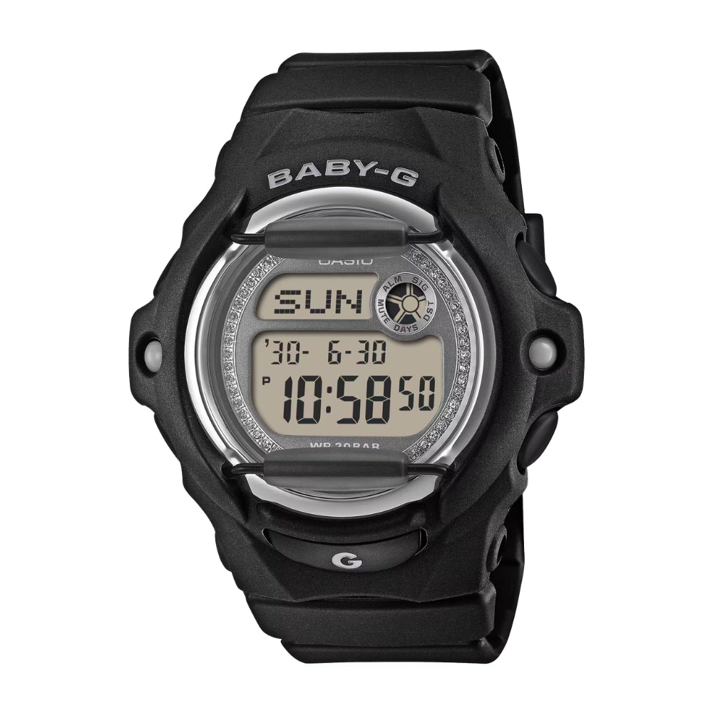 Casio Baby-G BG-169 Lineup Black Resin Band Watch BG169KB-1D BG-169KB-1D BG-169KB-1