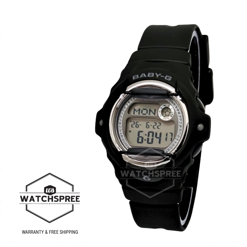 Casio Baby-G BG-169 Lineup Black Resin Band Watch BG169KB-1D BG-169KB-1D BG-169KB-1