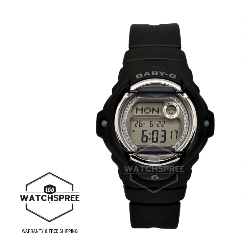 Casio Baby-G BG-169 Lineup Black Resin Band Watch BG169KB-1D BG-169KB-1D BG-169KB-1