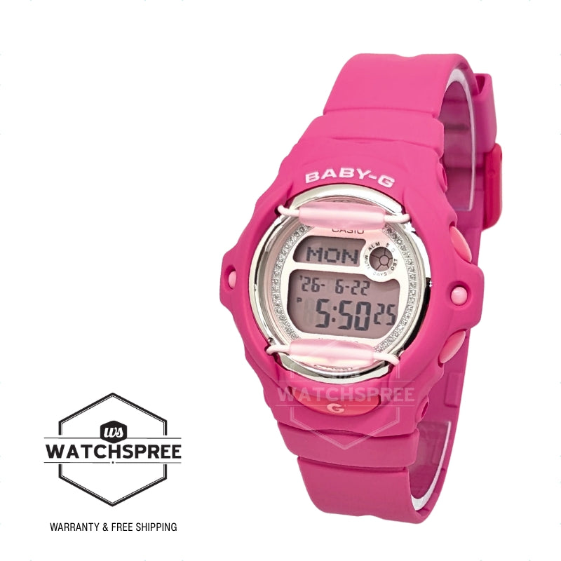 Casio Baby-G BG-169 Lineup Pink Resin Band Watch BG169KB-4B1 BG-169KB-4B1
