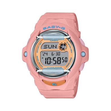 Casio Baby-G BG-169 Lineup Summer Colours Series Soft Coral Pink Resin Band Watch BG169PB-4D BG-169PB-4D BG-169PB-4