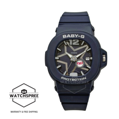 Casio Baby-G BGA-10 Lineup Y3K Style Navy Blue Resin Band Watch BGA10D-2A1 BGA-10D-2A1
