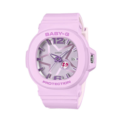 Casio Baby-G BGA-10 Lineup Y3K Style Light Purple Resin Band Watch BGA10D-6A BGA-10D-6A