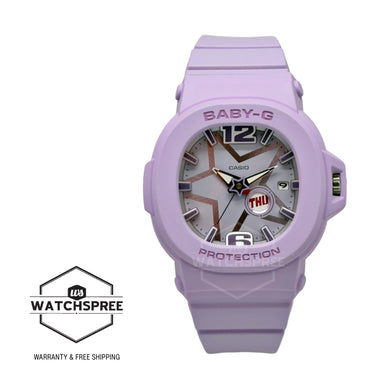 Casio Baby-G BGA-10 Lineup Y3K Style Light Purple Resin Band Watch BGA10D-6A BGA-10D-6A
