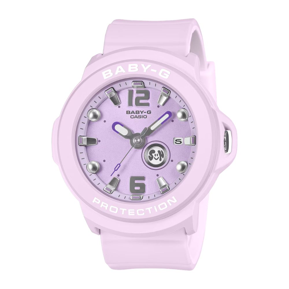 Casio Baby-G BGA-15 Lineup BABY-G+ PLUS Purple Resin Band Watch BGA15K-6A BGA-15K-6A
