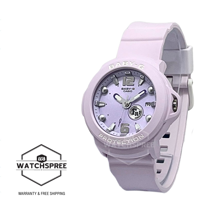 Casio Baby-G BGA-15 Lineup BABY-G+ PLUS Purple Resin Band Watch BGA15K-6A BGA-15K-6A
