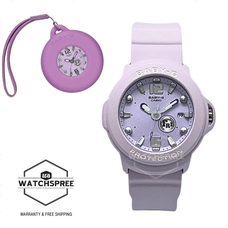 Casio Baby-G BGA-15 Lineup BABY-G+ PLUS Purple Resin Band Watch BGA15K-6A BGA-15K-6A