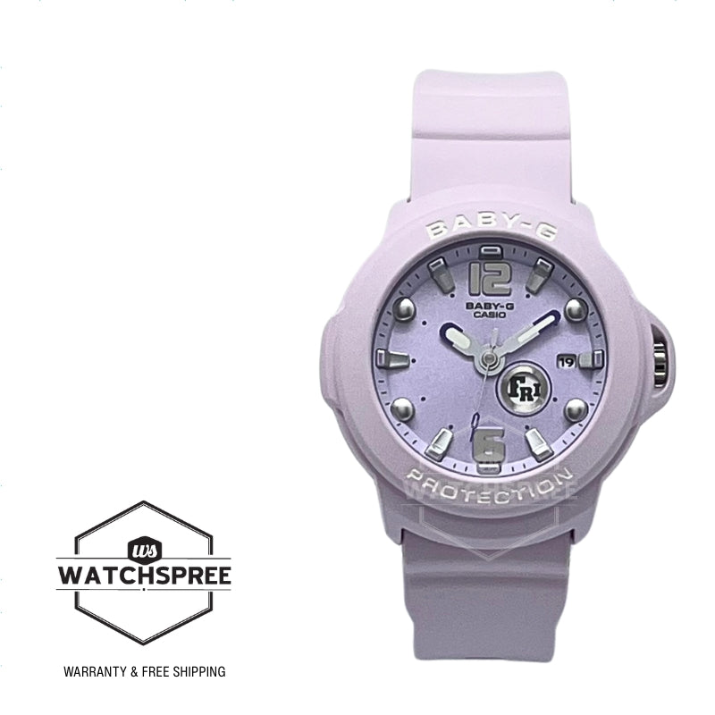 Casio Baby-G BGA-15 Lineup BABY-G+ PLUS Purple Resin Band Watch BGA15K-6A BGA-15K-6A