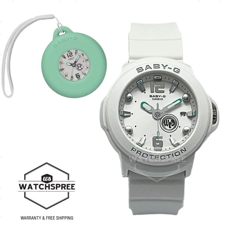 Casio Baby-G BGA-15 Lineup BABY-G+ PLUS White Resin Band Watch BGA15K-7A BGA-15K-7A