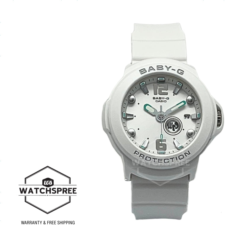 Casio Baby-G BGA-15 Lineup BABY-G+ PLUS White Resin Band Watch BGA15K-7A BGA-15K-7A