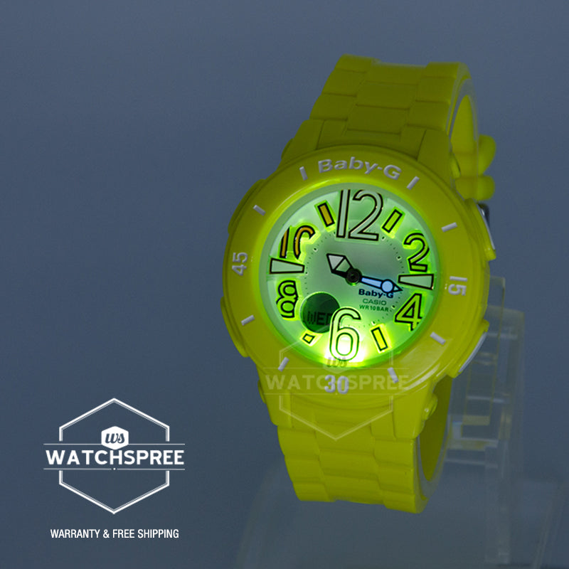 Casio Baby-G Neon Illuminator  Watch BGA170-9B BGA-170-9B