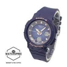 Load image into Gallery viewer, Casio Baby-G Beach Traveler Series Blue Resin Band Watch BGA250-2A2 BGA-250-2A2
