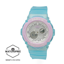 Load image into Gallery viewer, Casio Baby-G BGA270 Series in Pastel Colours Semi-Transparent Blue Resin Band Watch BGA270-2A BGA-270-2A
