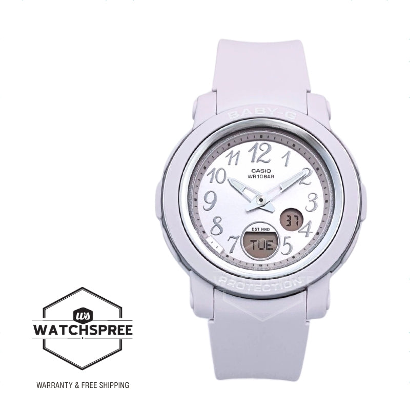 Casio Baby-G BGA-290 Lineup Pale Purple Resin Band Watch BGA290SA-6A BGA-290SA-6A