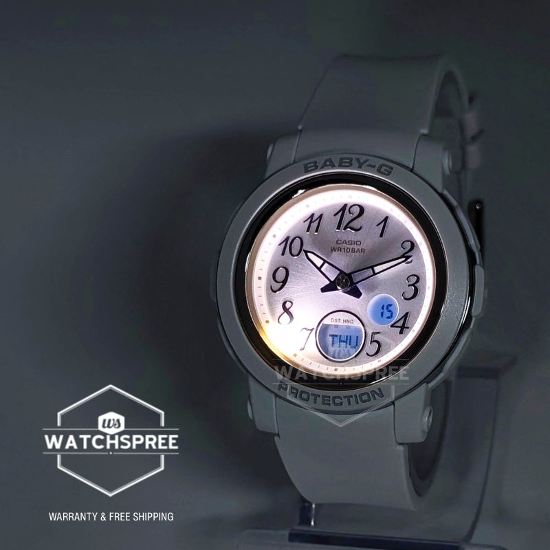 Casio Baby-G BGA-290 Lineup White Resin Band Watch BGA290SA-7A BGA-290SA-7A