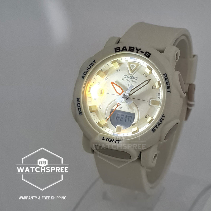 Casio Baby-G BGA-310 Lineup Cotton Beige Resin Band Watch BGA310-7A BGA-310-7A [Kids]