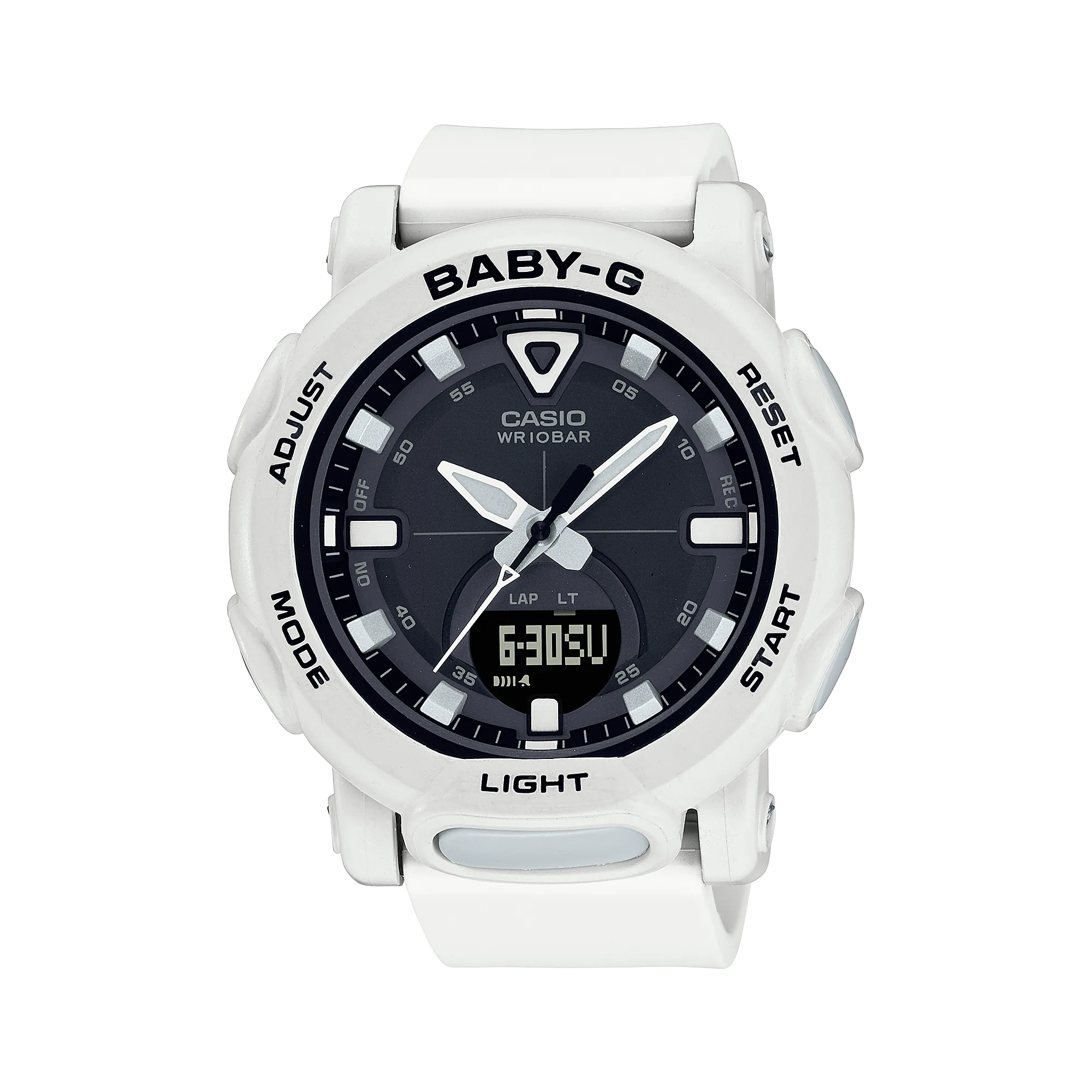 Casio Baby-G BGA-310 Lineup White Resin Band Watch BGA310-7A2 BGA-310-7A2 [Kids]