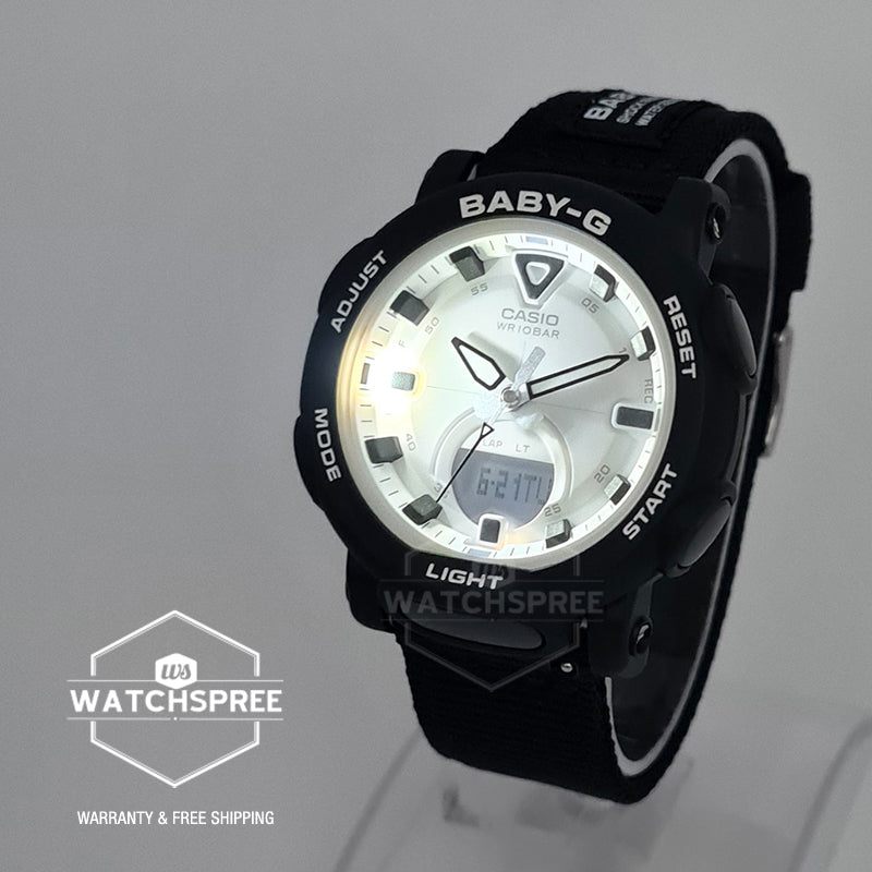 Casio Baby-G BGA-310 Lineup Black Cloth Band Watch BGA310C-1A BGA-310C-1A
