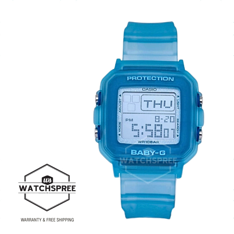 Casio Baby-G BGD-10 Lineup BABY-G?PLUS Semi-Transparent Blue Resin Band Watch BGD10KG-2D BGD-10KG-2D BGD-10KG-2