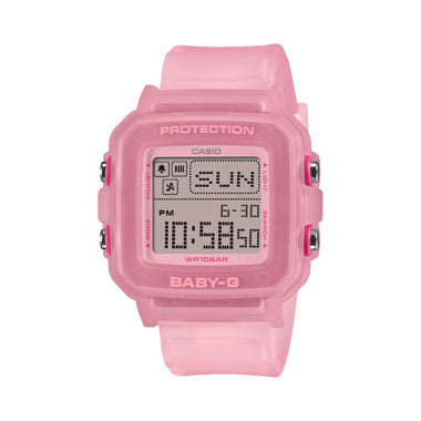 Casio Baby-G BGD-10 Lineup BABY-G?PLUS Semi-Transparent Pink Resin Band Watch BGD10KG-4D BGD-10KG-4D BGD-10KG-4