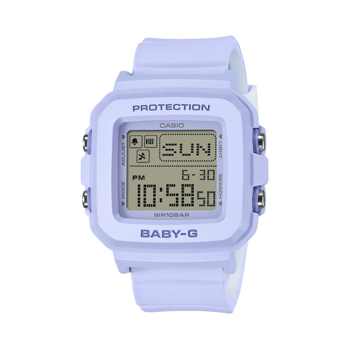 Casio Baby-G BGD-10 Lineup BABY-G?PLUS Light Blue-Purple Resin Band Watch BGD10KH-2B BGD-10KH-2B