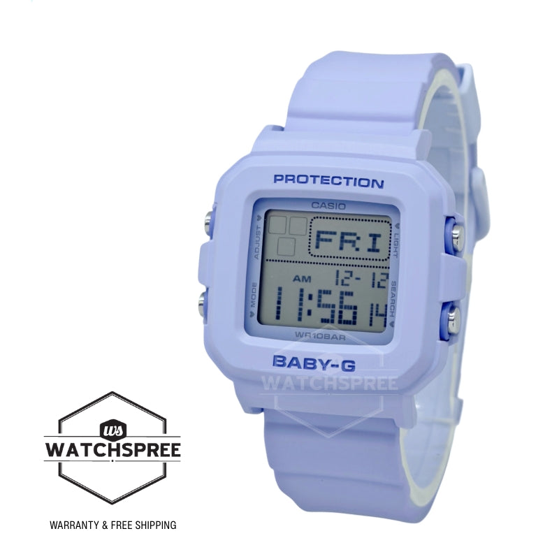 Casio Baby-G BGD-10 Lineup BABY-G?PLUS Light Blue-Purple Resin Band Watch BGD10KH-2B BGD-10KH-2B