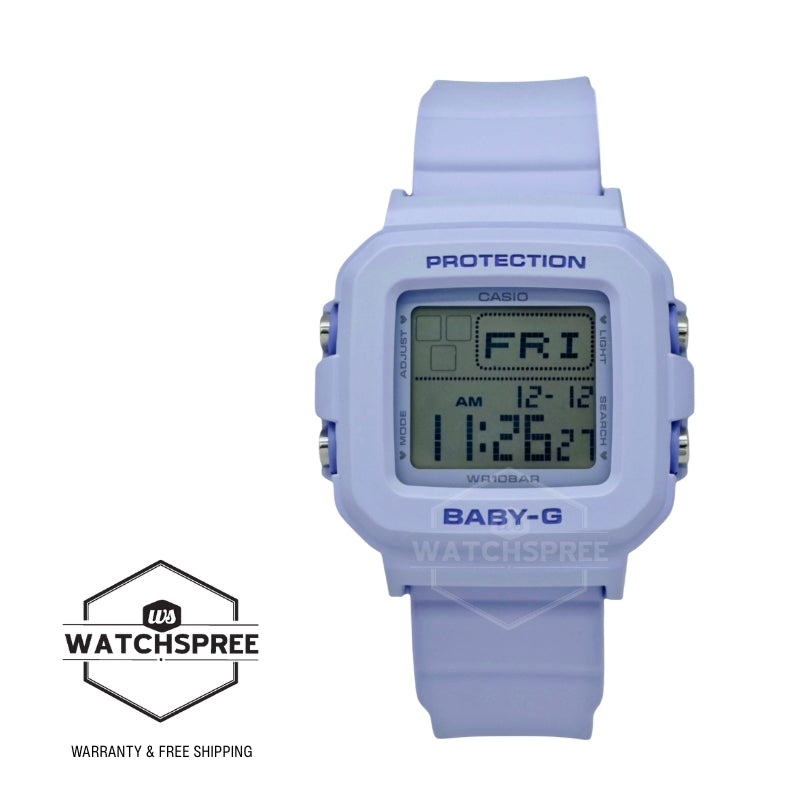 Casio Baby-G BGD-10 Lineup BABY-G?PLUS Light Blue-Purple Resin Band Watch BGD10KH-2B BGD-10KH-2B
