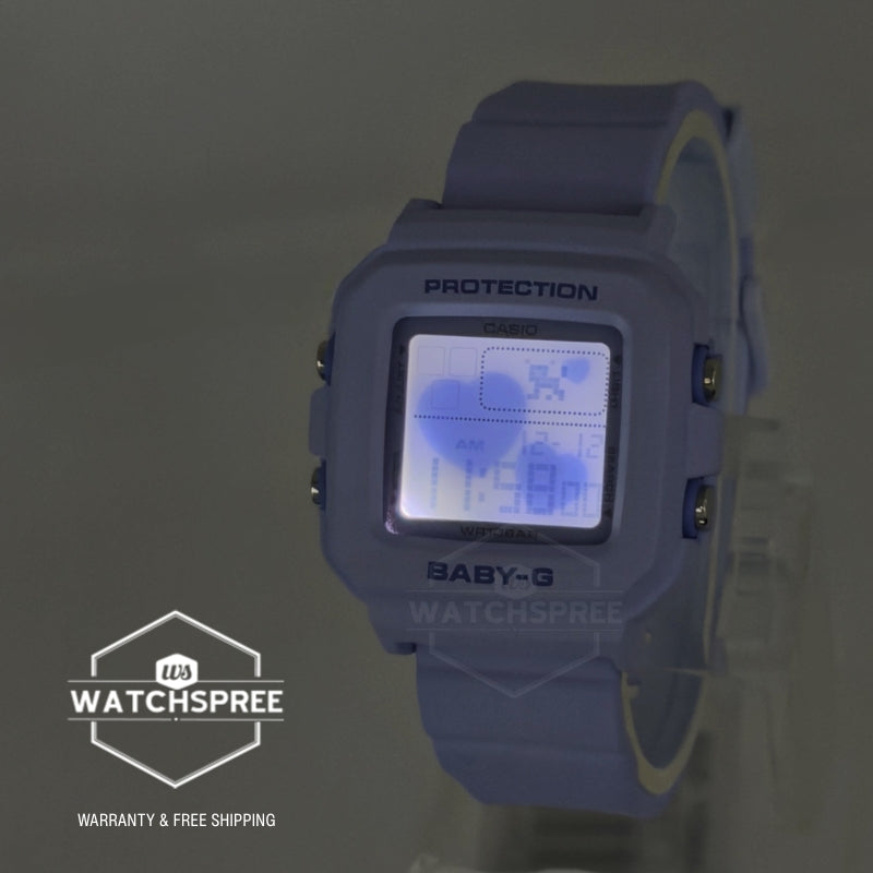 Casio Baby-G BGD-10 Lineup BABY-G?PLUS Light Blue-Purple Resin Band Watch BGD10KH-2B BGD-10KH-2B