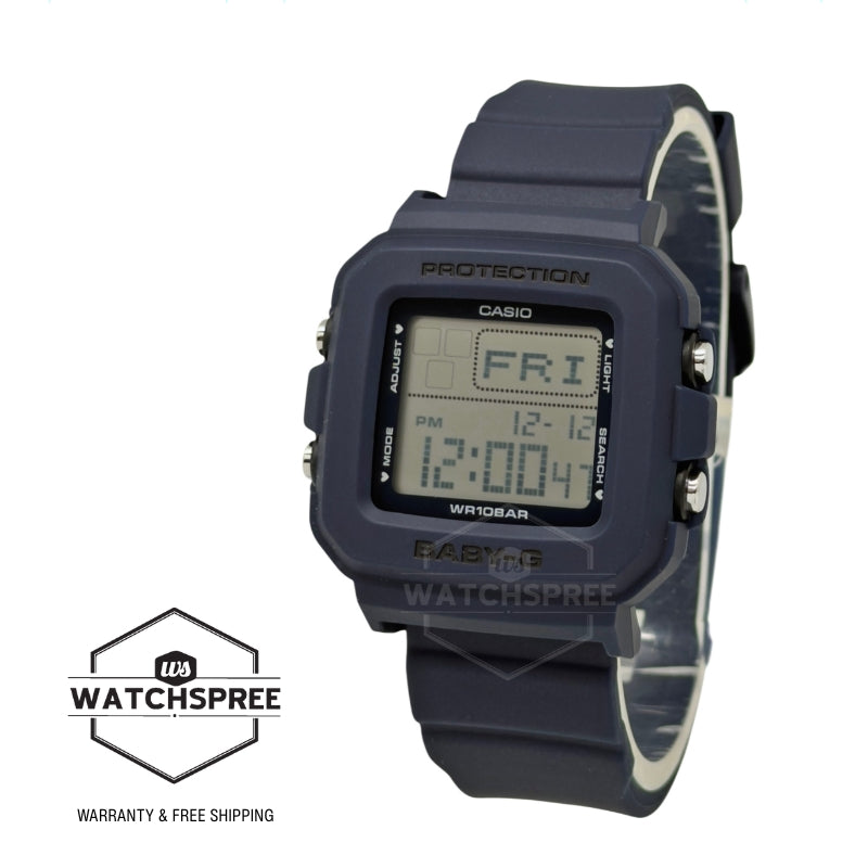 Casio Baby-G BGD-10 Lineup BABY-G + PLUS Dark Blue Resin Band Watch BGD10KH-2C BGD-10KH-2C